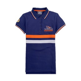 大量訂做女裝短袖Polo恤  個人設計寶藍色繡花俱樂部Polo恤  撞色間條 Polo恤中心  5 粒鈕設計 P1419 大量訂做女裝短袖Polo恤  個人設計寶藍色繡花俱樂部Polo恤  撞色間條 Polo恤中心  5 粒鈕設計 P1419